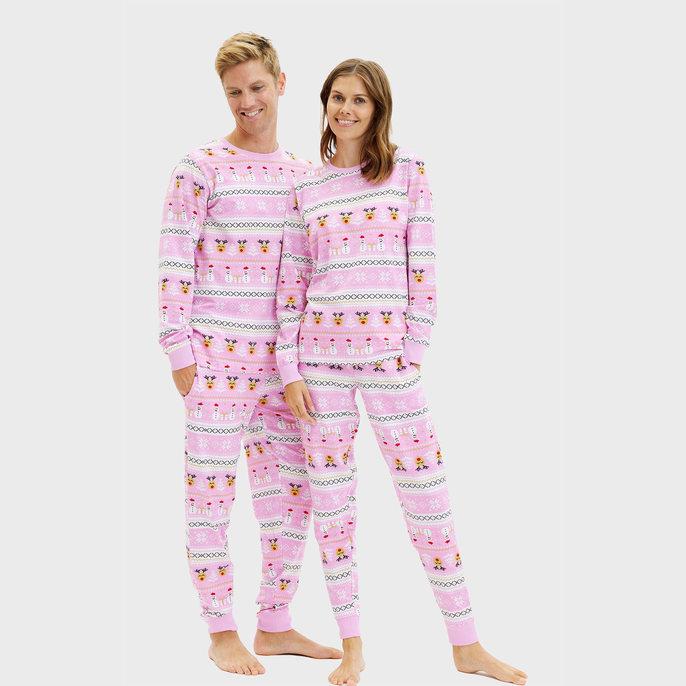 The reinstyle pyjamas pink - Men